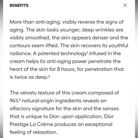 Dior Prestige La Crème face cream - Picture 5 of 6